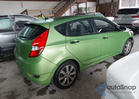 2013 Hyundai Accent Se из США, поврежденный, VIN KMHCU5AE9DU104215